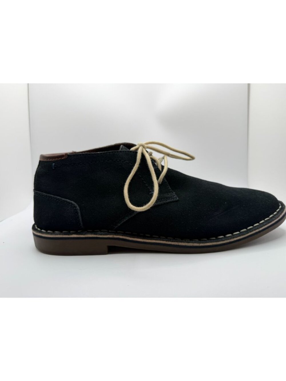 Kenneth Cole Reaction Desert Wind Chukka Boots Men Size 10M Dark Blue Leather - Picture 9 of 16